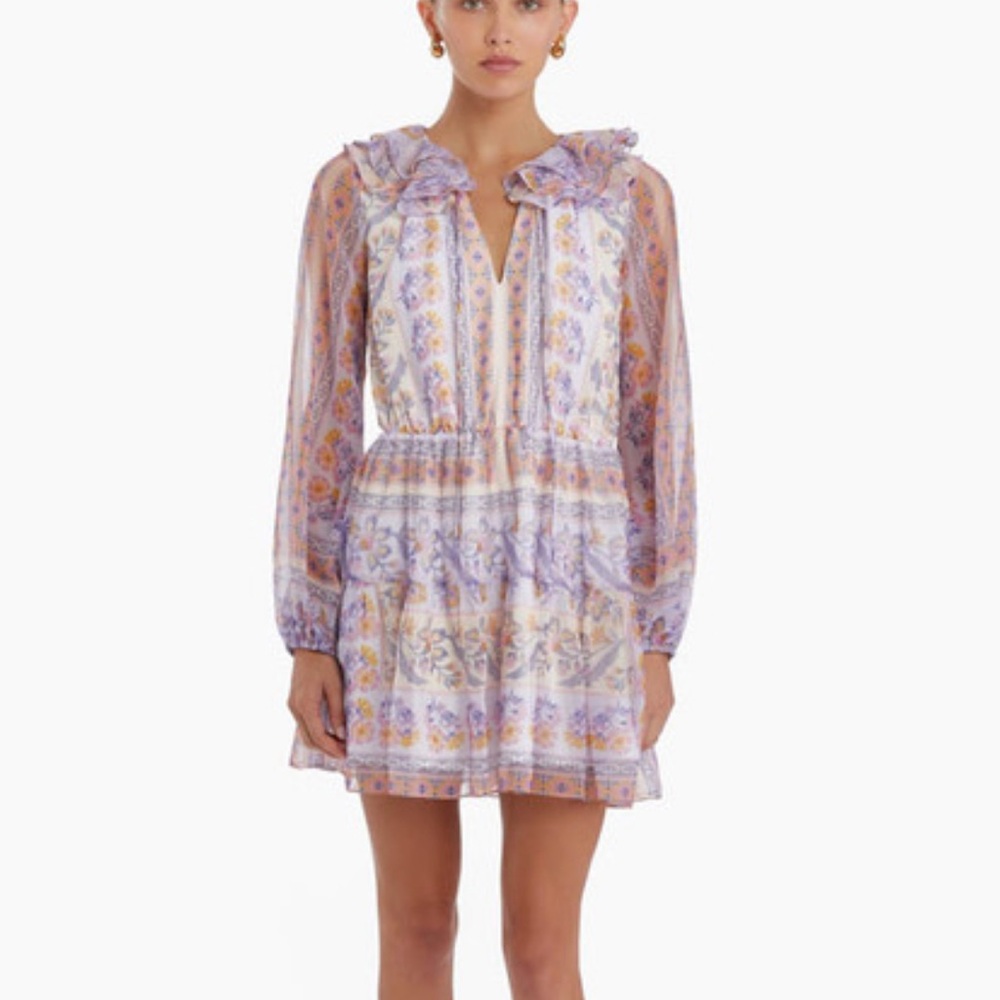 Floral Purple Dress